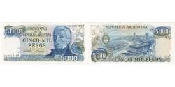 Argentina, 5000 Pesos, Undated (1977-1983), UNC(65-70)