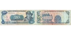 Nicaragua, 20 Cordobas, 1985, 1985, KM:152, EF(40-45)