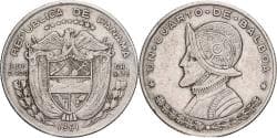 Panama, 1/4 Balboa, 1961, Franklin Mint, Silver, , KM:25