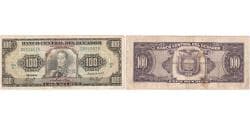 Ecuador, 100 Sucres, 1977-08-10, km:118b VF(20-25)
