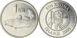 Coin, Iceland, Krona, 2005
