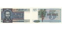 Burma, 5 Kyats, UNC(65-70)