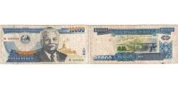 Lao, 10,000 Kip, VF(20-25)
