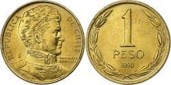 Chile, Peso, 1990, Santiago, Aluminum-Bronze,