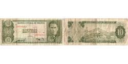 Bolivia, 10 Pesos Bolivianos, 1962-07-13, VF(20-25)