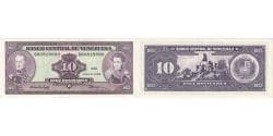 Venezuela, 10 Bolívares, 1995-06-05, UNC(63)