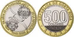 Costa Rica, 500 Colones, 2023, 175th Anniversary, Bi-Metallic,