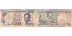 Tanzania, 500 Shilingi, VF(20-25)