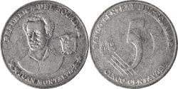 Coin, Ecuador, 5 Centavos, Cinco, 2000