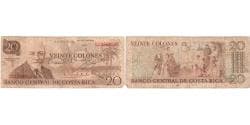 Costa Rica, 20 Colones, 1982-07-08, AG(1-3)