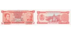 Venezuela, 5 Bolivares, 1989-09-21, UNC(65-70)