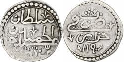 Algeria, Abdul Hamid I, 1/8 Budju, 3 Mazuna, AH 1190 (1776), Silver,