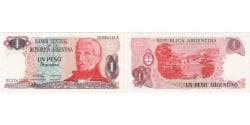 Argentina, 1 Peso Argentino, Undated (1983-1984), UNC(65-70)