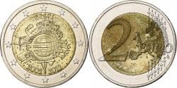 Estonia, 2 Euro, Introduction de l'euro, 2012, Bi-Metallic, , KM:70