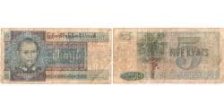 Burma, 5 Kyats, VF(20-25)