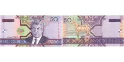 Turkmenistan, 50 Manat, UNC(65-70)