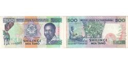 Tanzania, 500 Shilingi, Undated (1993), UNC(65-70)