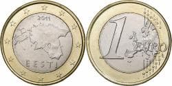 Estonia, Euro, 2011, Vantaa, , Bi-Metallic, KM:67