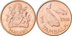 Malawi, Tambala, 2003, Copper Plated Steel, , KM:33a