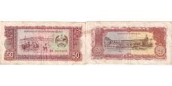 Lao, 50 Kip, VF(30-35)