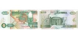 Zambia, 20 Kwacha, 1992, UNC(65-70)
