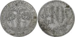 Algeria, Alger, 10 Centimes, 1916, Chambre de Commerce, , Aluminium