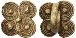 Ivory Coast, Ring coin, XVIIIth-XIXth Century, Brass,