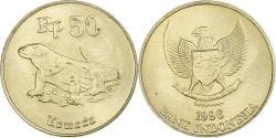 Indonesia, 50 Rupiah, 1996