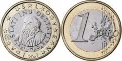 Slovenia, 1 Euro, 2008, Utrecht, Bi-Metallic,
