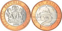 Coin, Nigeria, 2 Naira, 2006, , Bi-Metallic, KM:19