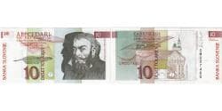 Slovenia, 10 Tolarjev, 1992-01-15, UNC(65-70)