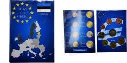 Estonia, Set 1 ct. - 2 Euro, 2002,