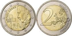 Estonia, 2 Euro, Paul Keres, 2016, Vantaa, Bi-Metallic,