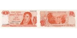Argentina, 1 Peso, 1970-1973, AU(55-58)