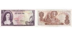 Colombia, 2 Pesos Oro, 1977-07-20, EF(40-45)