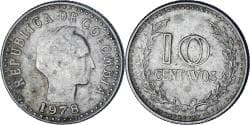 Colombia, 10 Centavos, 1978