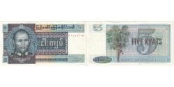 Burma, 5 Kyats, UNC(63)
