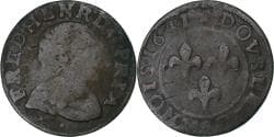 Principality of Orange, Fred-Henri de Nassau, Double Tournois, 1641, Orange