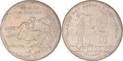 Coin, Colombia, 10 Pesos, 1985