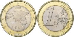 Estonia, Euro, 2011, , Bi-Metallic, KM:67