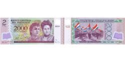 Paraguay, 2000 Guaranies, UNC(65-70)