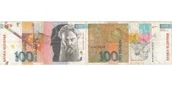 Slovenia, 100 Tolarjev, 1992-01-15, VF(20-25)