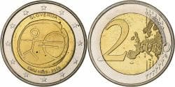 Slovenia, 2 Euro, Union économique et monétaire, 2009, Vantaa, Bi-Metallic
