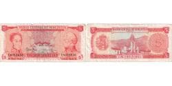 Venezuela, 5 Bolivares, 1974-01-29, EF(40-45)
