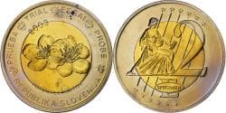 Slovenia, 2 Euro, unofficial private coin, 2003, Copper Plated Steel,
