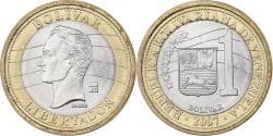 Venezuela, Bolivar, 2007, Maracay, Bi-Metallic, , KM:93