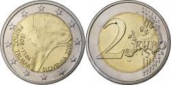 Slovenia, 2 Euro, Primož Trubar, 2008, Utrecht, Bi-Metallic,