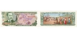 Costa Rica, 5 Colones, 1992-01-15, UNC(65-70)