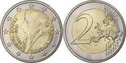 Slovenia, 2 Euro, Primoz Tubar, 2008, , Bi-Metallic, KM:80