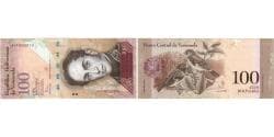 Venezuela, 100 Bolivares, 2015-06-23, UNC(65-70)